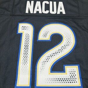 Men's Puka Nacua #12 Los Angeles Rams Stitched DRI-FIT Jersey Size Large